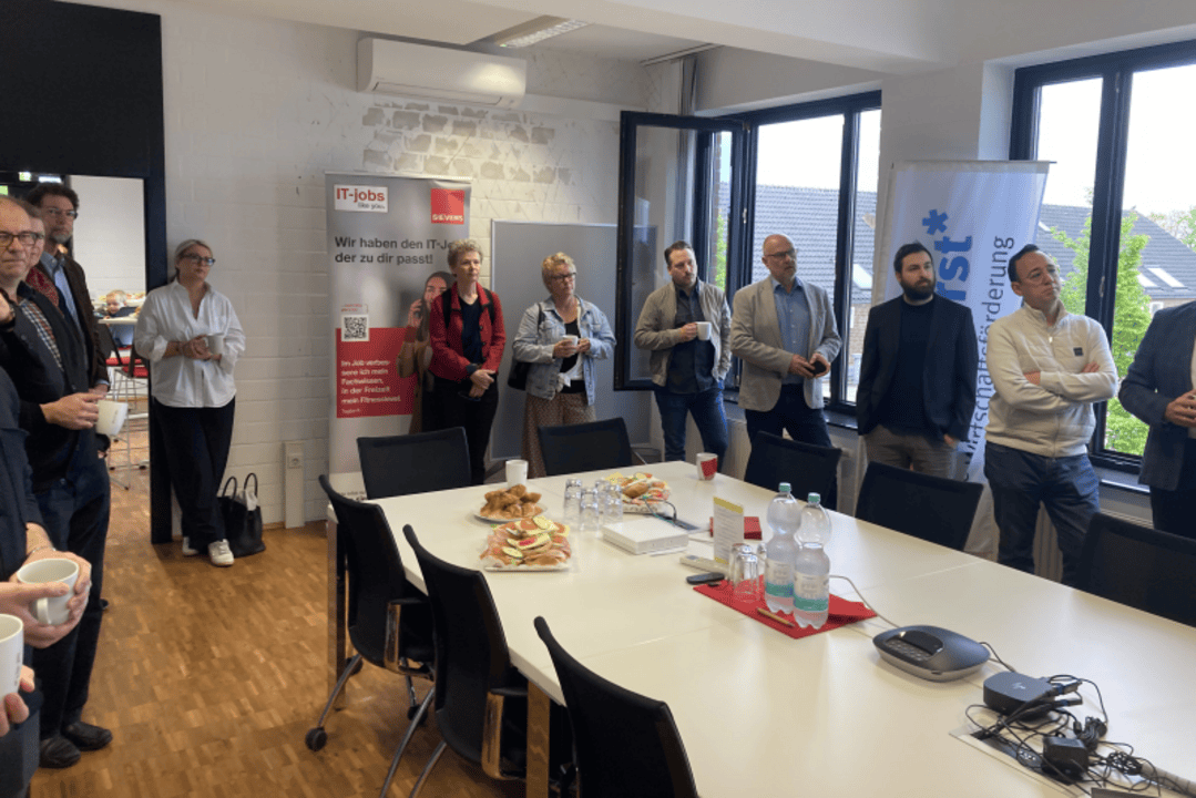 Kaarster Wirtschaftsfrühstück bei der SIEVERS Group